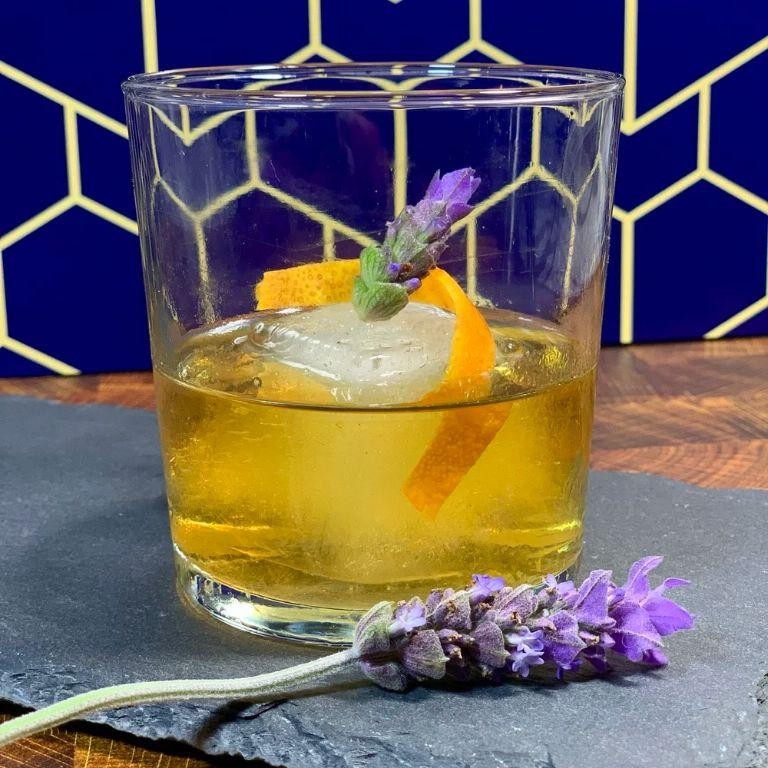 Honey and Lavender Bourbon Elixir