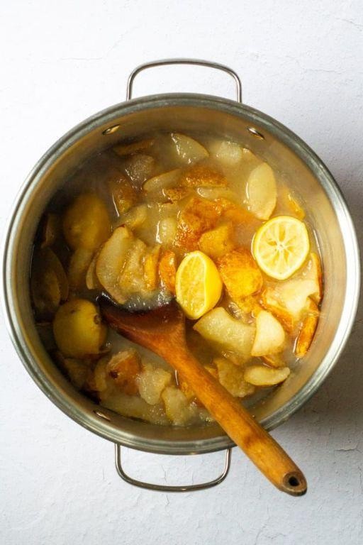 Honey and Lemon Pear Sauce