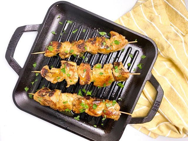 Honey-Glazed Wild Hog Backstrap Skewers