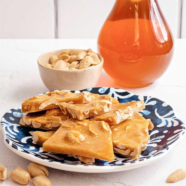 Honey-Infused Peanut Brittle Recipe