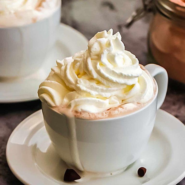 Hot Cocoa with Whipped Cream