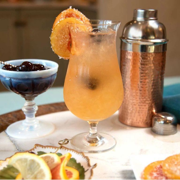 Hurricane with Passion Fruit