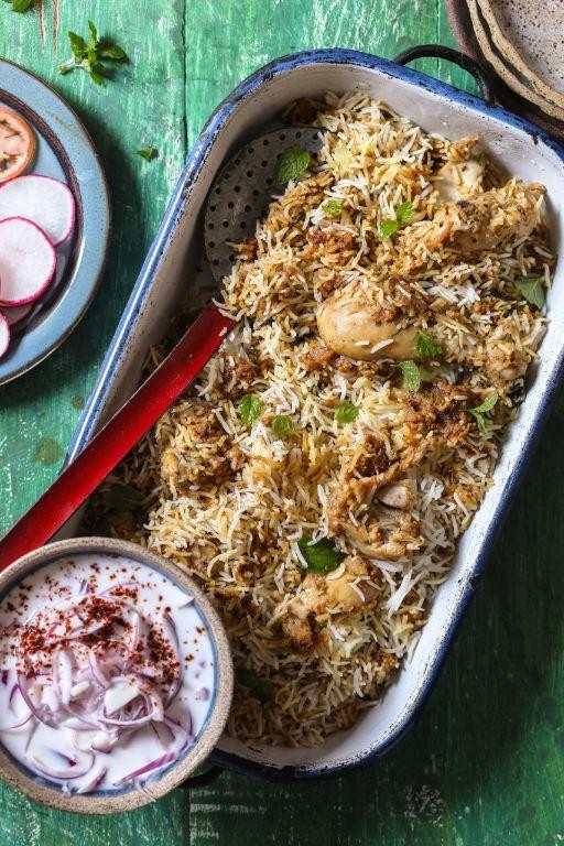 Hyderabadi Chicken Biryani