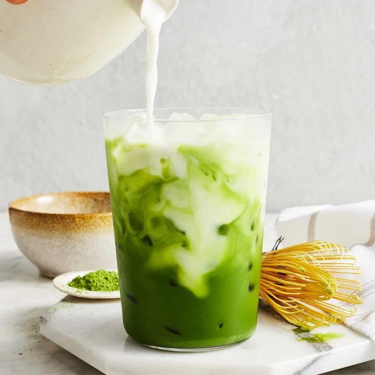 Iced Matcha Green Tea Latte