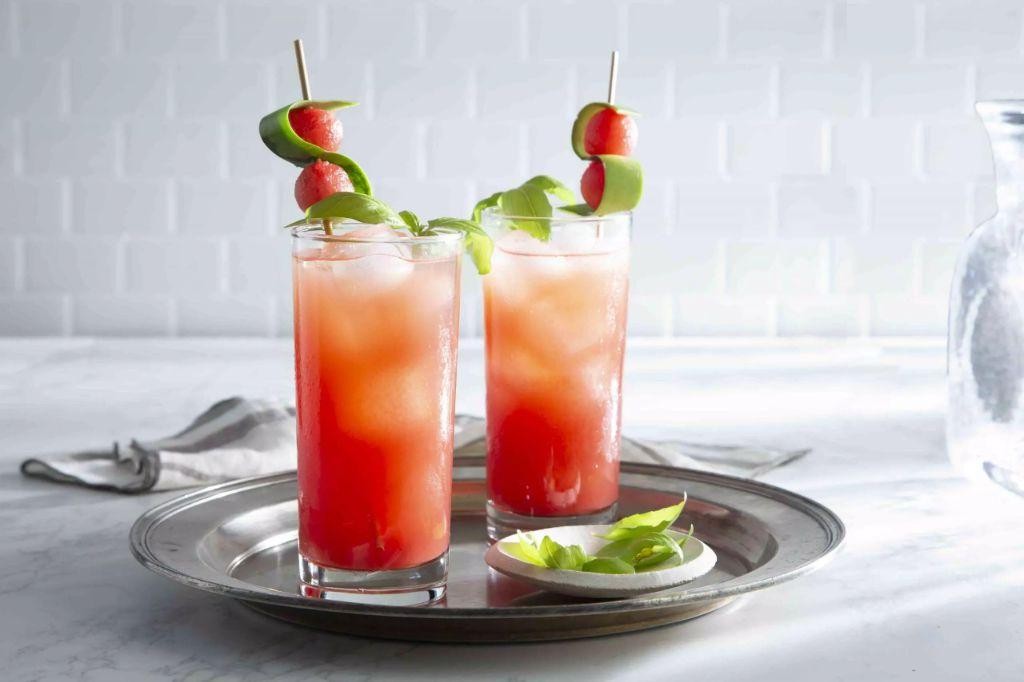 Iced Watermelon Green Tea