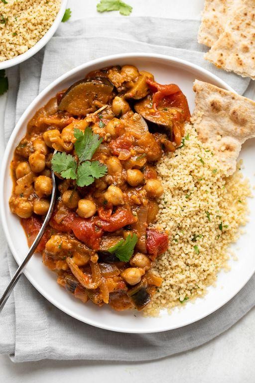 Ichiban Eggplant and Chickpea Stew