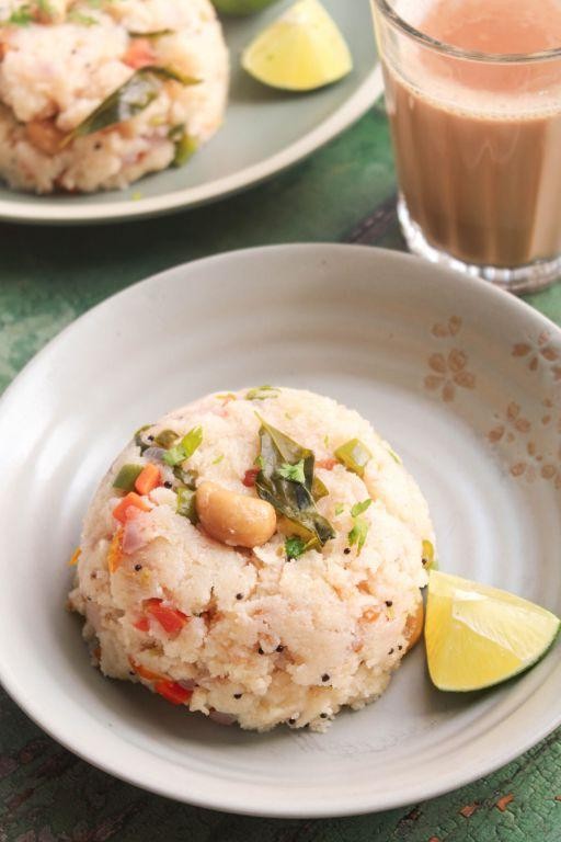 Idli Rava Upma with Vegetables