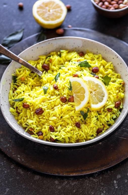 Indian Lemon Rice