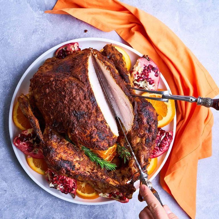 Indian Spiced Tandoori Turkey