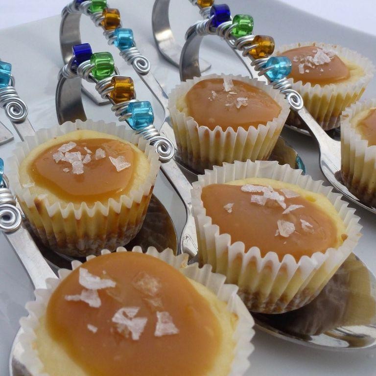 Indulgent Salted Caramel Cheesecake Cupcakes