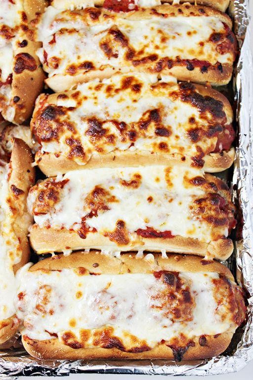 Instant Oven-Baked Meatball Subs