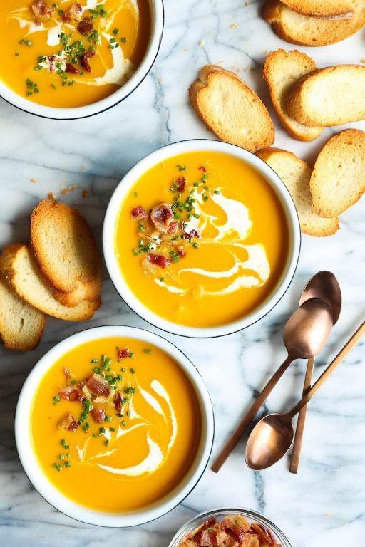 Instant Pot Butternut and Carrot Soup