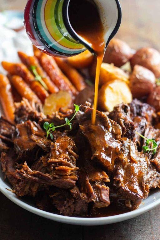 Instant Pot Chuck Roast with Gravy