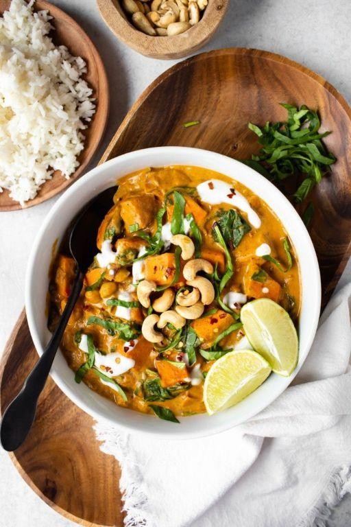 Instant Pot Coconut Curry Vegetables