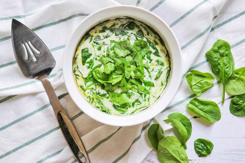 Instant Pot Egg White and Spinach Frittata