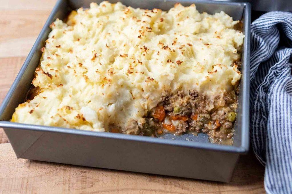 Instant Pot Ground Beef Shepherd