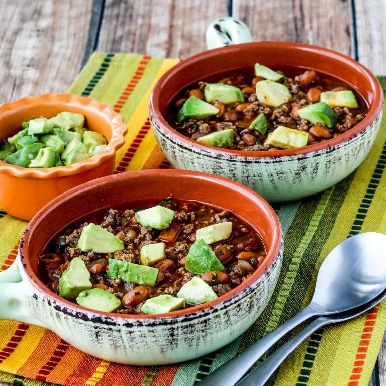 Instant Pot Ground Beef and Bean Stew