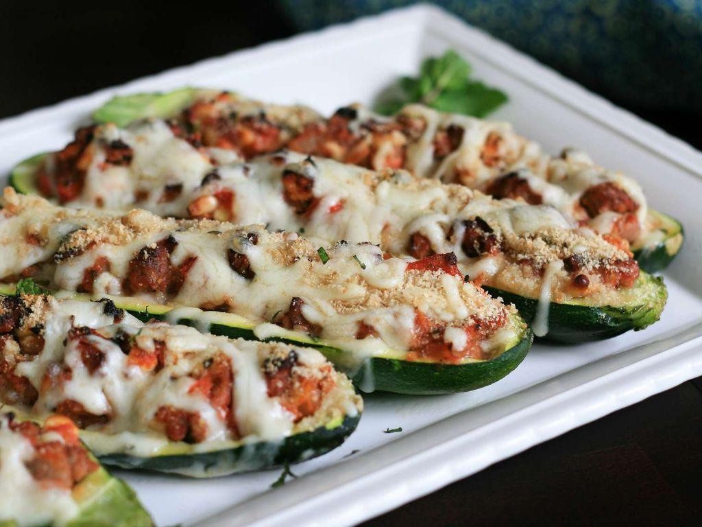 Instant Pot Mediterranean Stuffed Zucchini