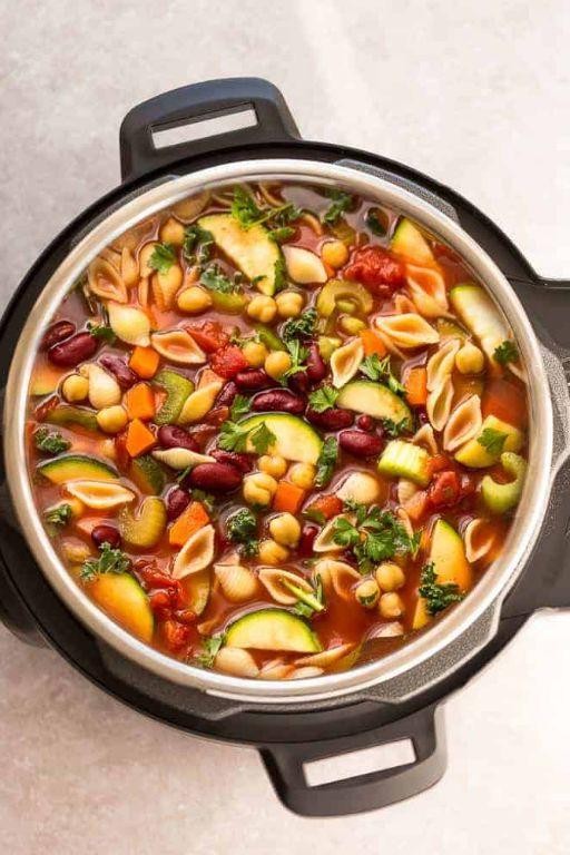 Instant Pot Minestrone Soup