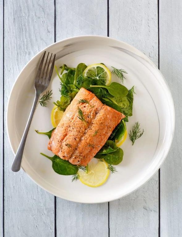 Instant Pot Salmon with Lemon and Dill