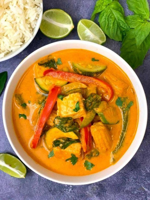 Instant Pot Thai Red Curry with Tofu