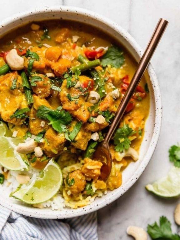Instant Pot Turkey and Sweet Potato Curry