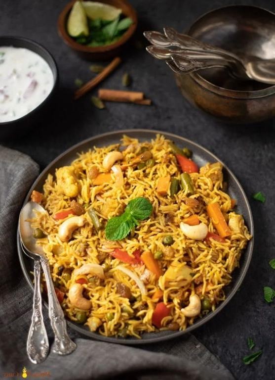 Instant Pot Vegetable Biryani