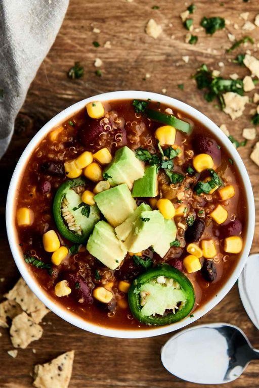 Instant Pot Veggie and Bean Chili