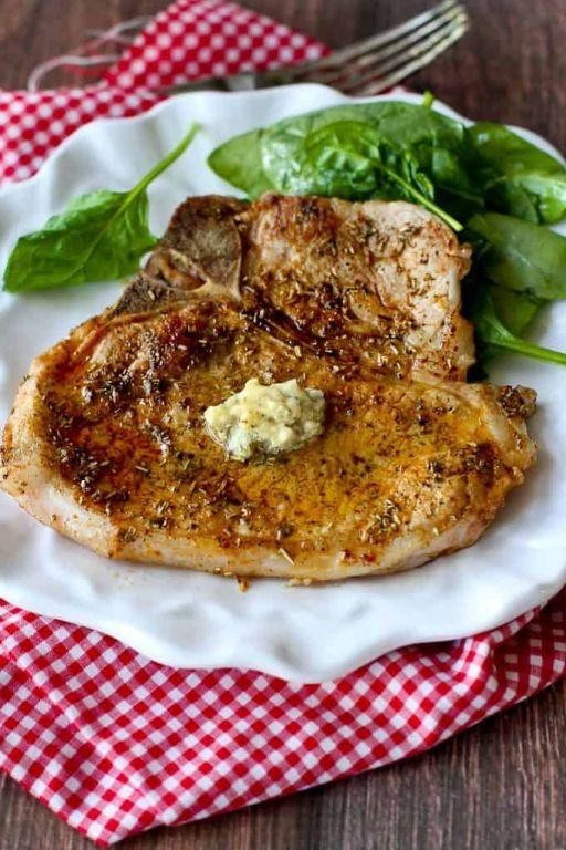Instantaneous Herbed Pork Chops