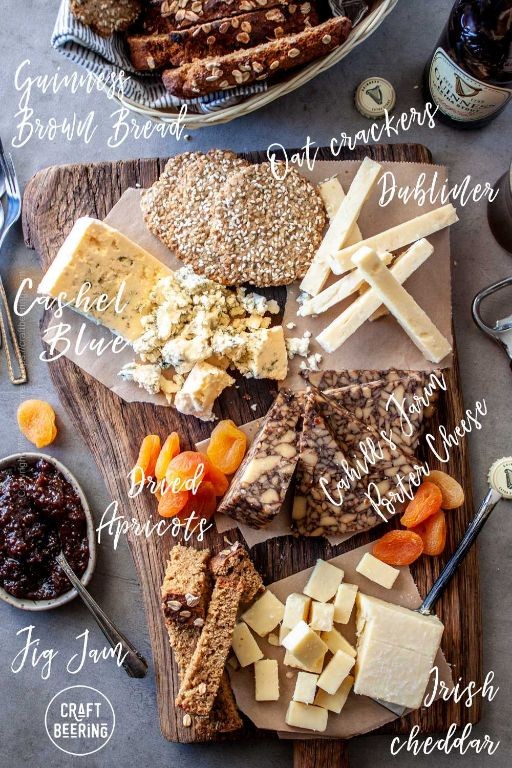 Irish Cheese Board with Honey Whiskey Sauce