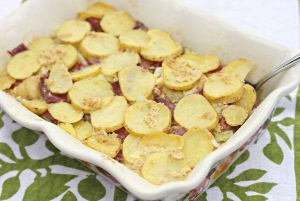 Irish Corned Beef and Potato Casserole