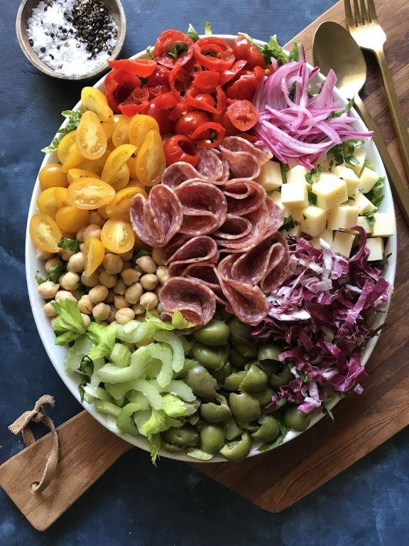 Italian Antipasto Composed Salad