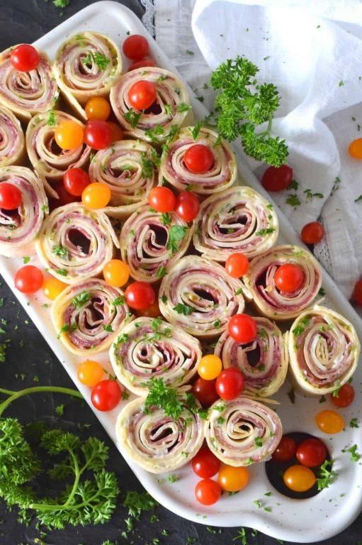 Italian Antipasto Pinwheel Rolls