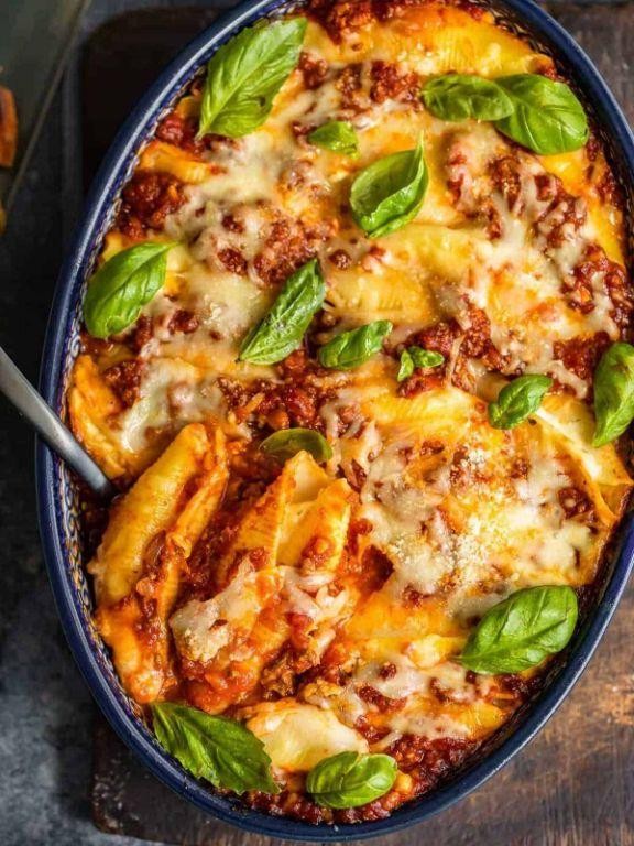 Italian Beef Stuffed Pasta Shells