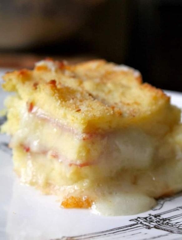 Italian Ham and Mozzarella Casserole
