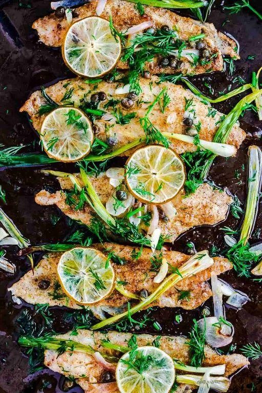 Italian Herb Baked Sole