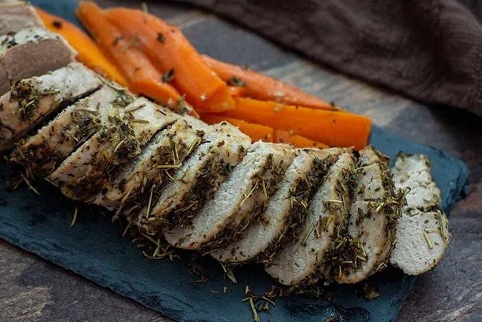 Italian Herb Breaded Pork Tenderloin