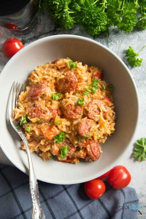 Italian Sausage and Rice Bake