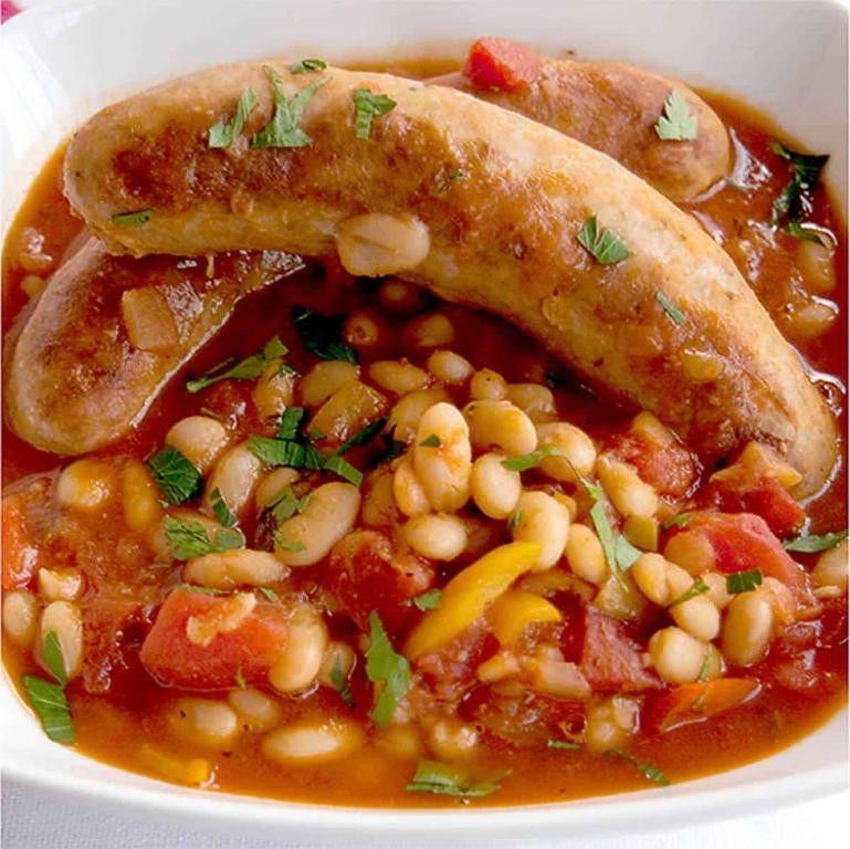 Italian Sausage and White Bean Marinara