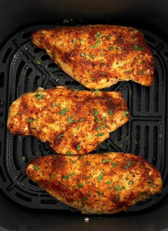 Italian Seasoned Air Fryer Chicken Breasts