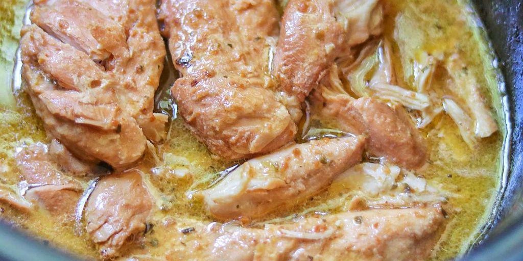 Italian-Seasoned Crockpot Chicken Tenderloins