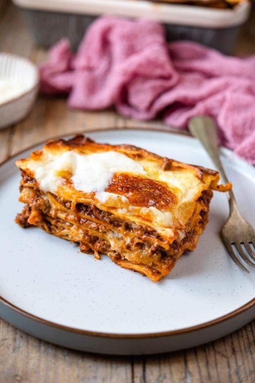 Italian-Style Beef Lasagna Casserole