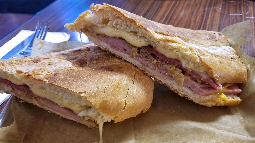 Italian-Style Cubano with Salami