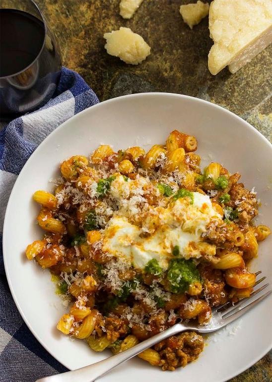 Italian-Style Ground Beef and Pasta Feast