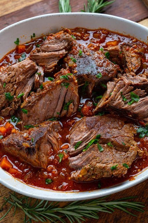 Italian-Style Pot Roast with Tomatoes