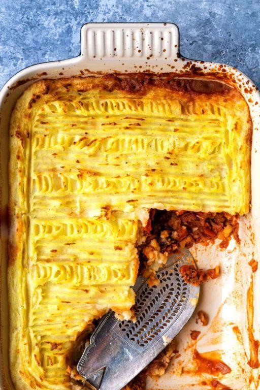 Jackfruit and Lentil Shepherd