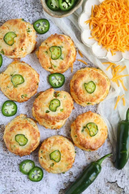 Jalapeno Canned Cheddar Biscuits