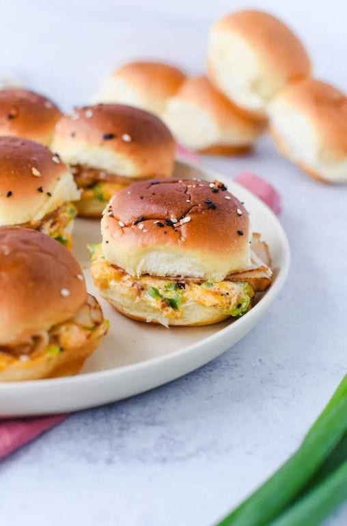 Jalapeno Cream Cheese Sliders