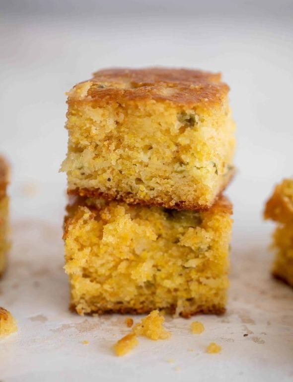 Jalapeño Cheddar Hot Water Cornbread