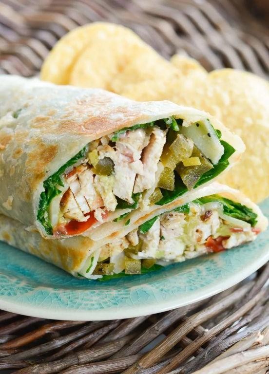 Jalapeño Lime Marinated Chicken Burritos